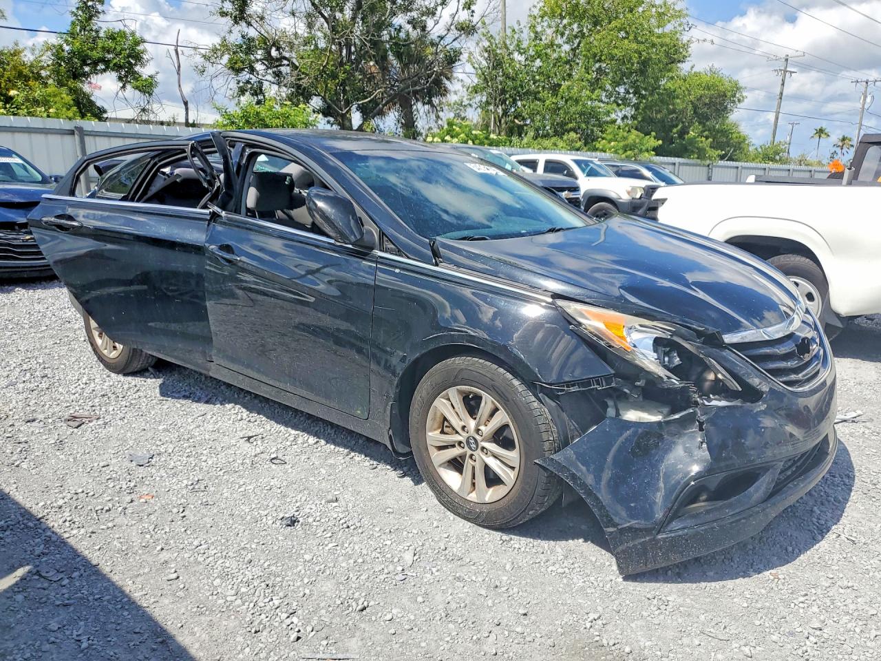2013 Hyundai Sonata Gls Black vin: 5NPEB4AC6DH701294