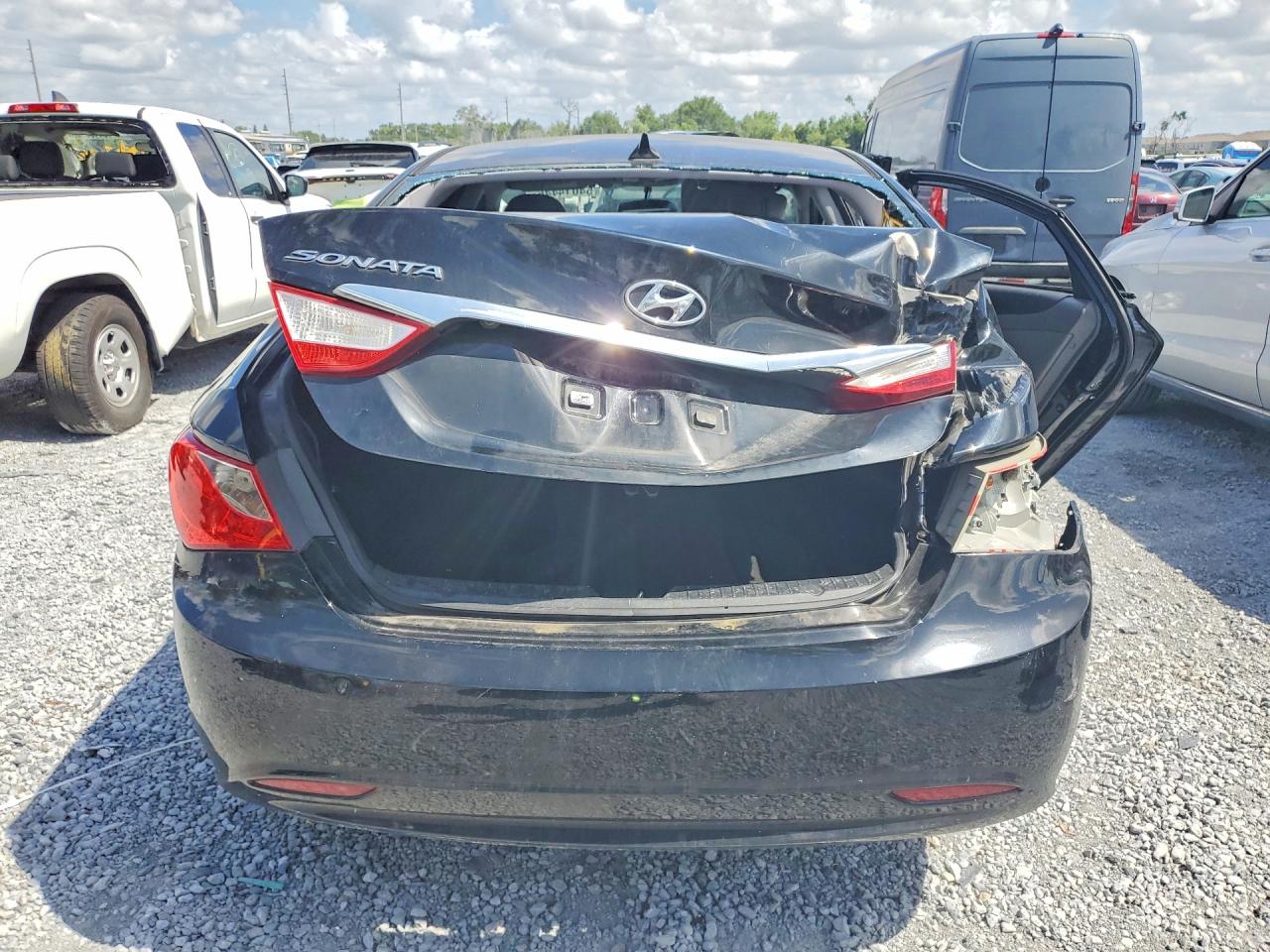 2013 Hyundai Sonata Gls Black vin: 5NPEB4AC6DH701294