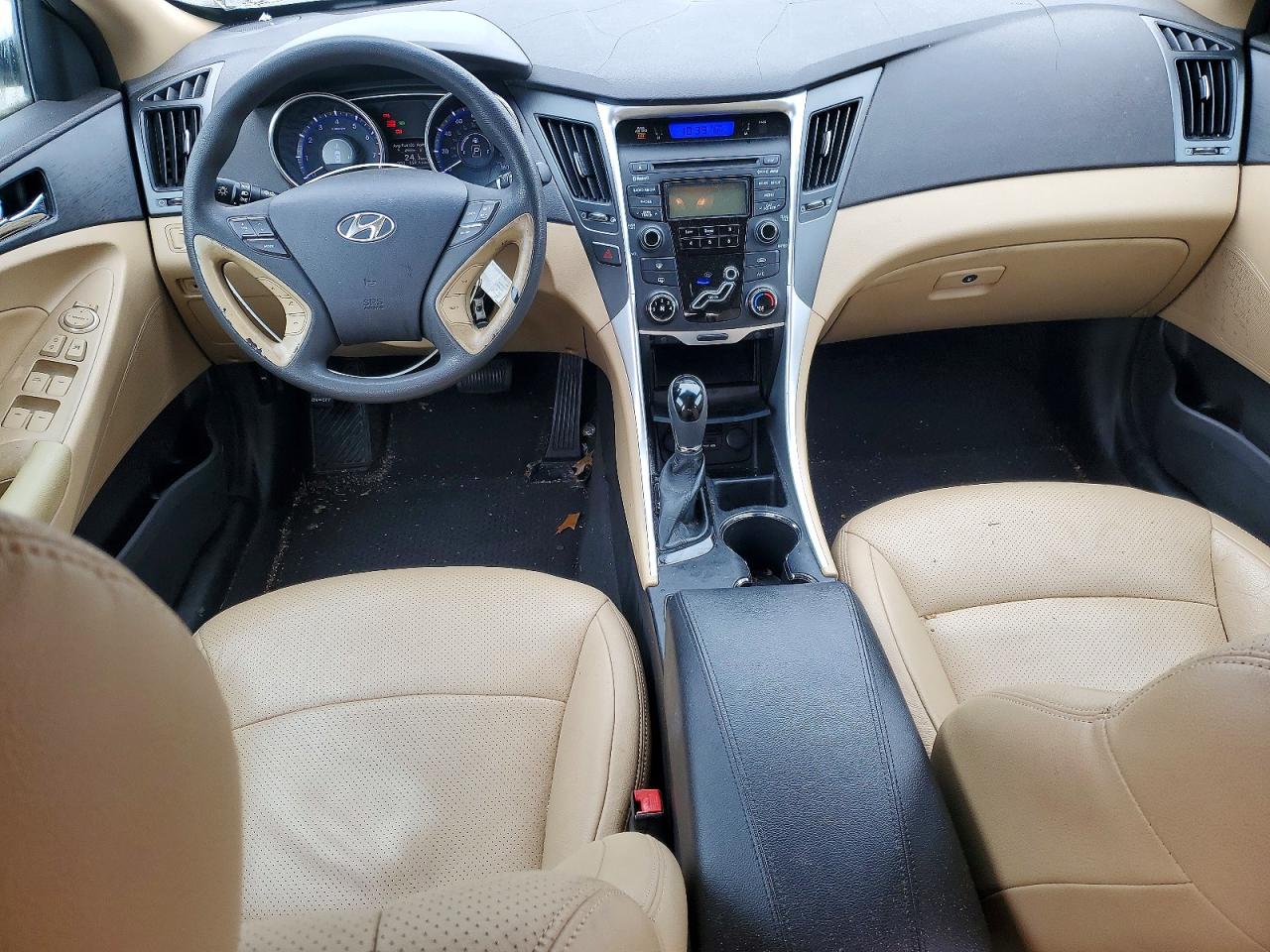 2013 Hyundai Sonata Gls White vin: 5NPEB4AC6DH709234