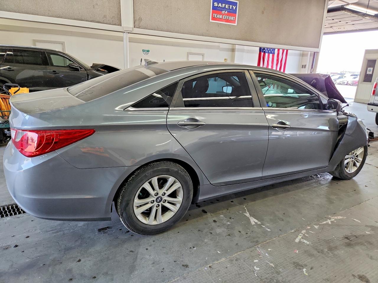 2013 Hyundai Sonata Gls Gray vin: 5NPEB4AC6DH713798