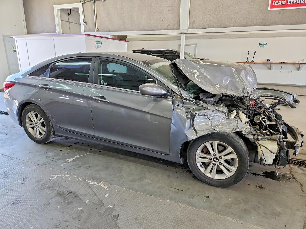 2013 Hyundai Sonata Gls Gray vin: 5NPEB4AC6DH713798