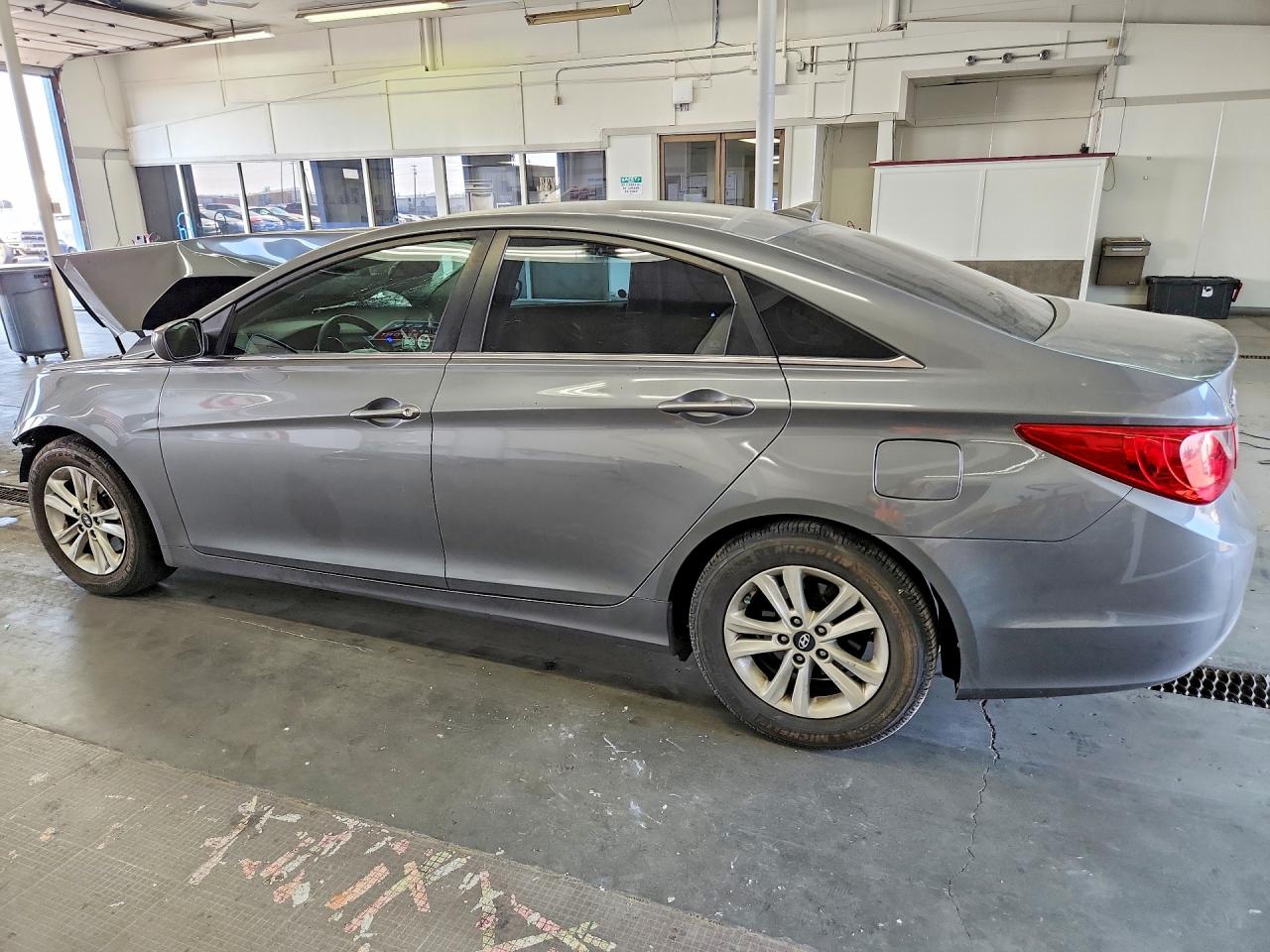 2013 Hyundai Sonata Gls Gray vin: 5NPEB4AC6DH713798