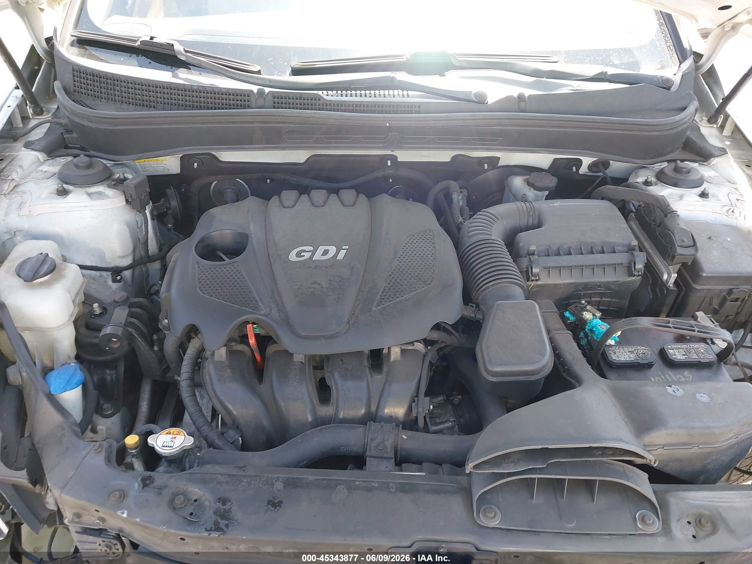2013 Hyundai Sonata Gls Белый vin: 5NPEB4AC6DH714384