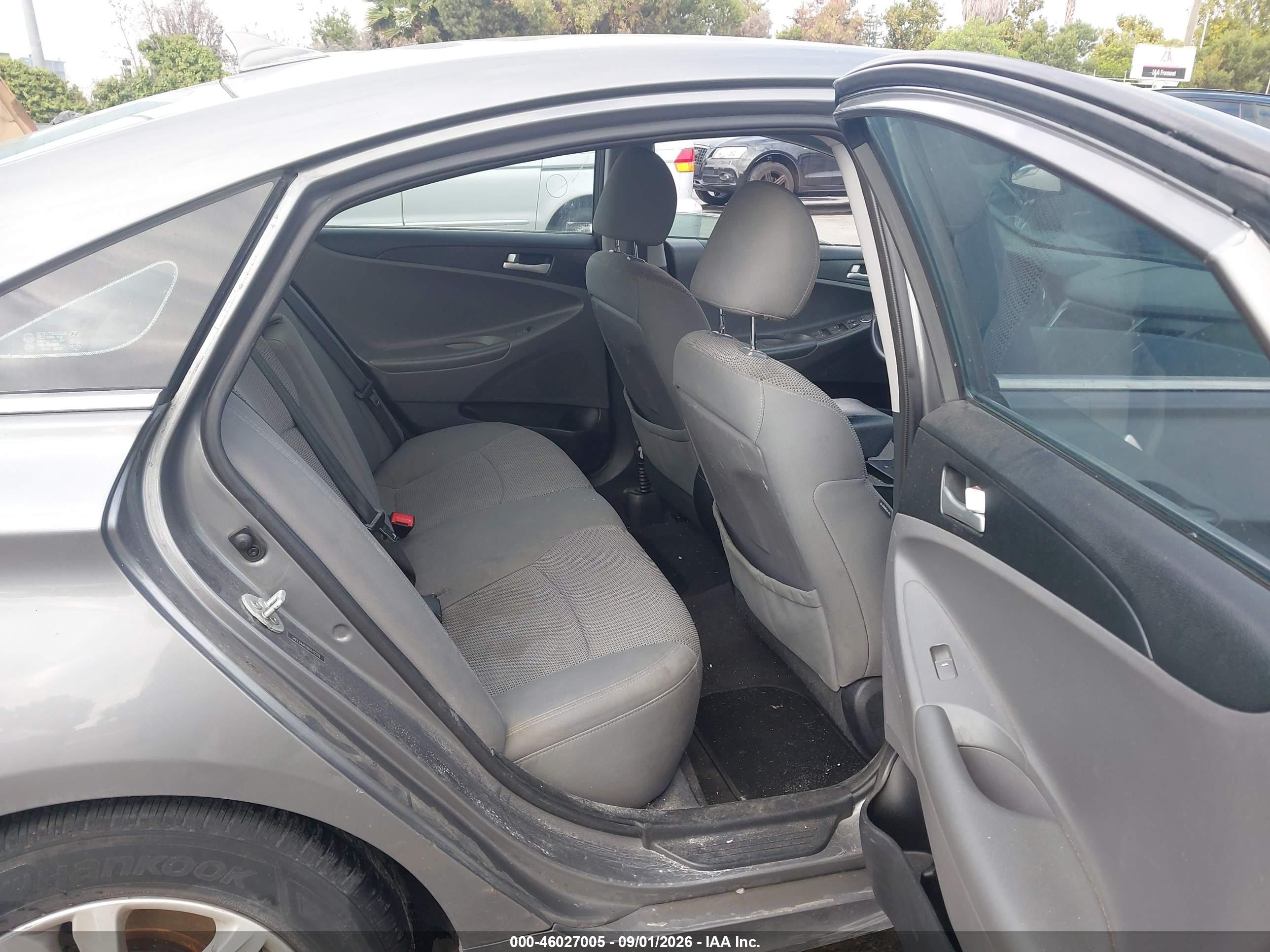 2013 Hyundai Sonata Gls Gray vin: 5NPEB4AC6DH742279