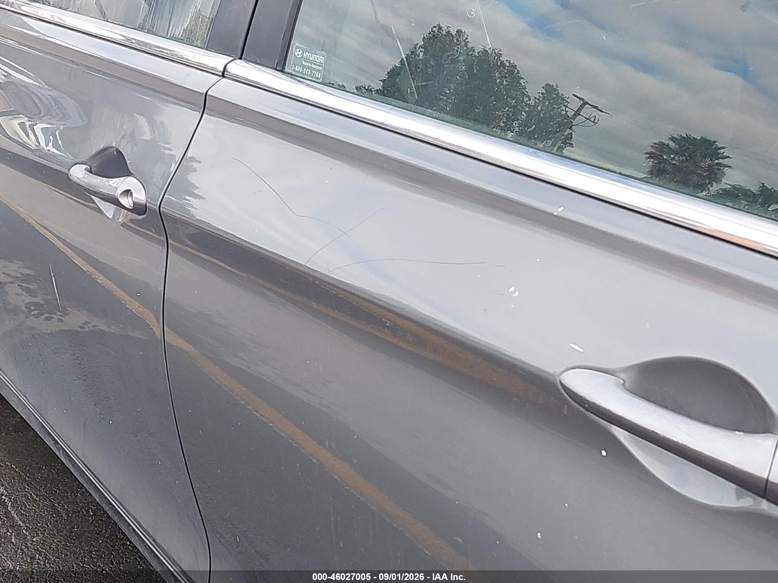 2013 Hyundai Sonata Gls Gray vin: 5NPEB4AC6DH742279