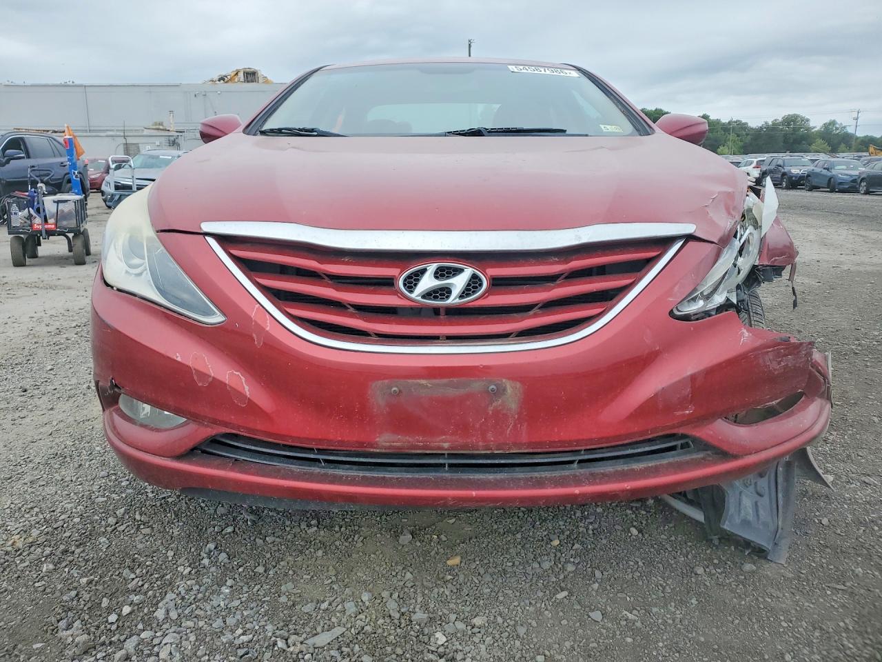 2013 Hyundai Sonata Gls Red vin: 5NPEB4AC6DH745912