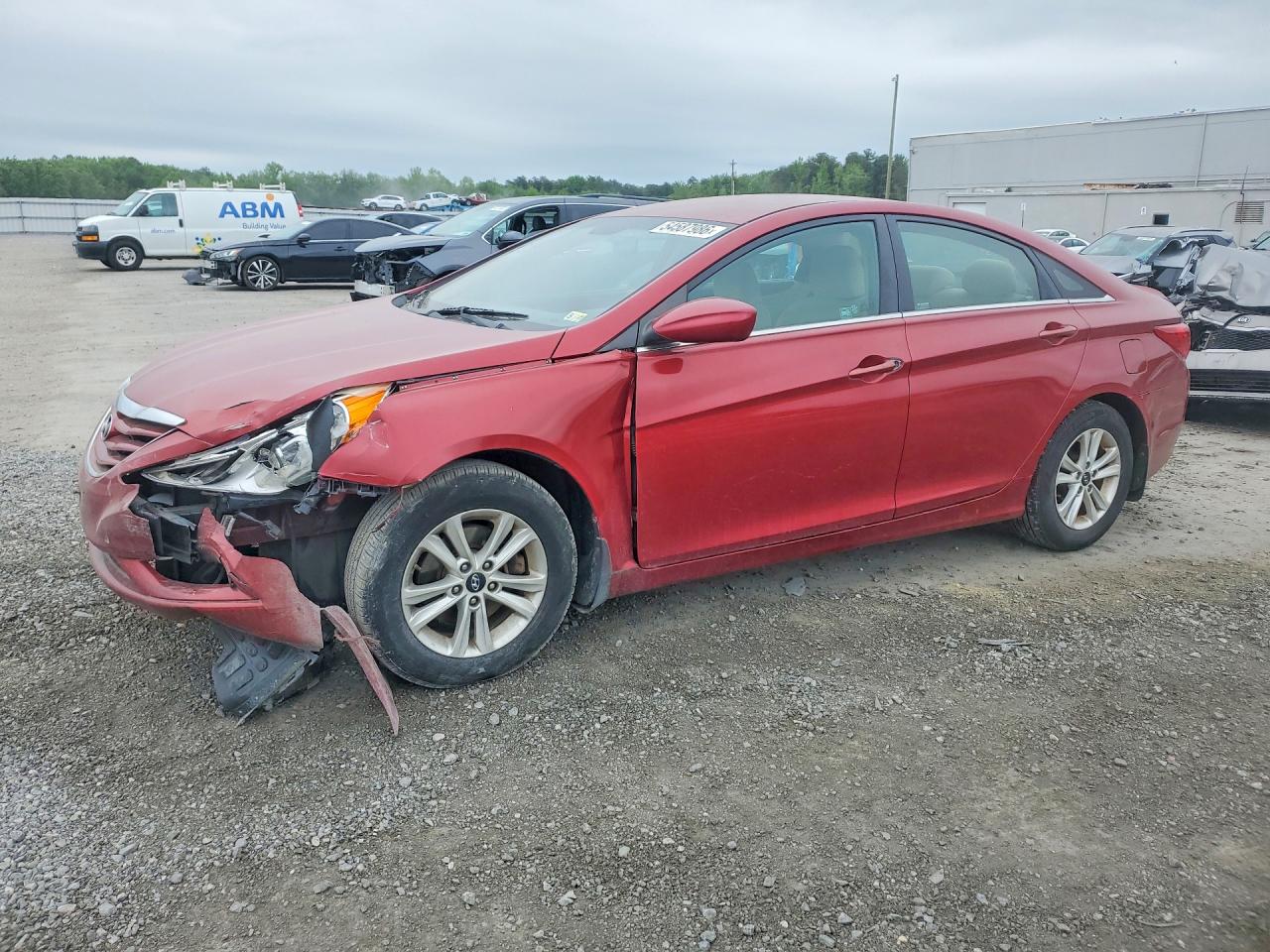 2013 Hyundai Sonata Gls Красный vin: 5NPEB4AC6DH745912