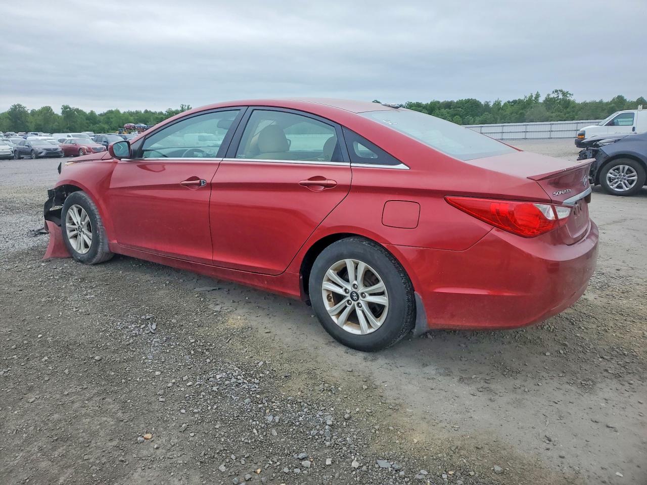 2013 Hyundai Sonata Gls Red vin: 5NPEB4AC6DH745912