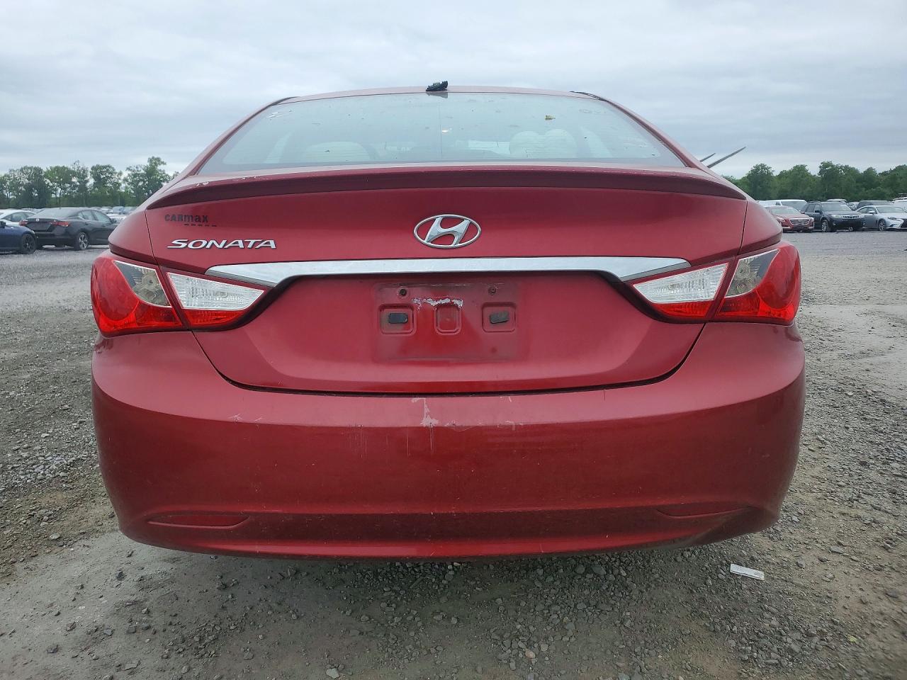 2013 Hyundai Sonata Gls Red vin: 5NPEB4AC6DH745912