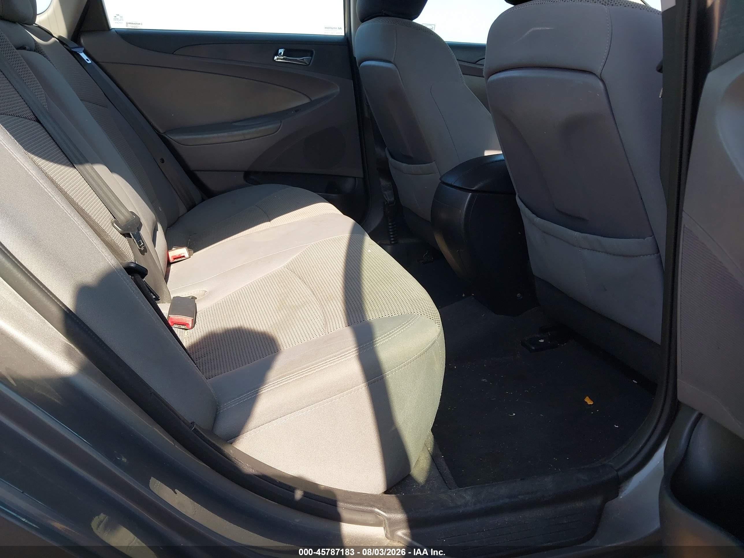 2013 Hyundai Sonata Gls Gray vin: 5NPEB4AC6DH750446