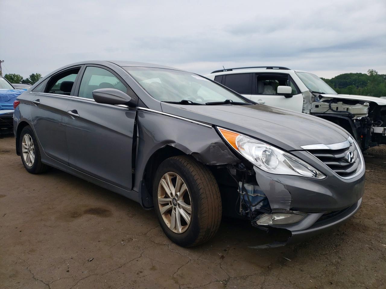 2013 Hyundai Sonata Gls Серый vin: 5NPEB4AC6DH751550