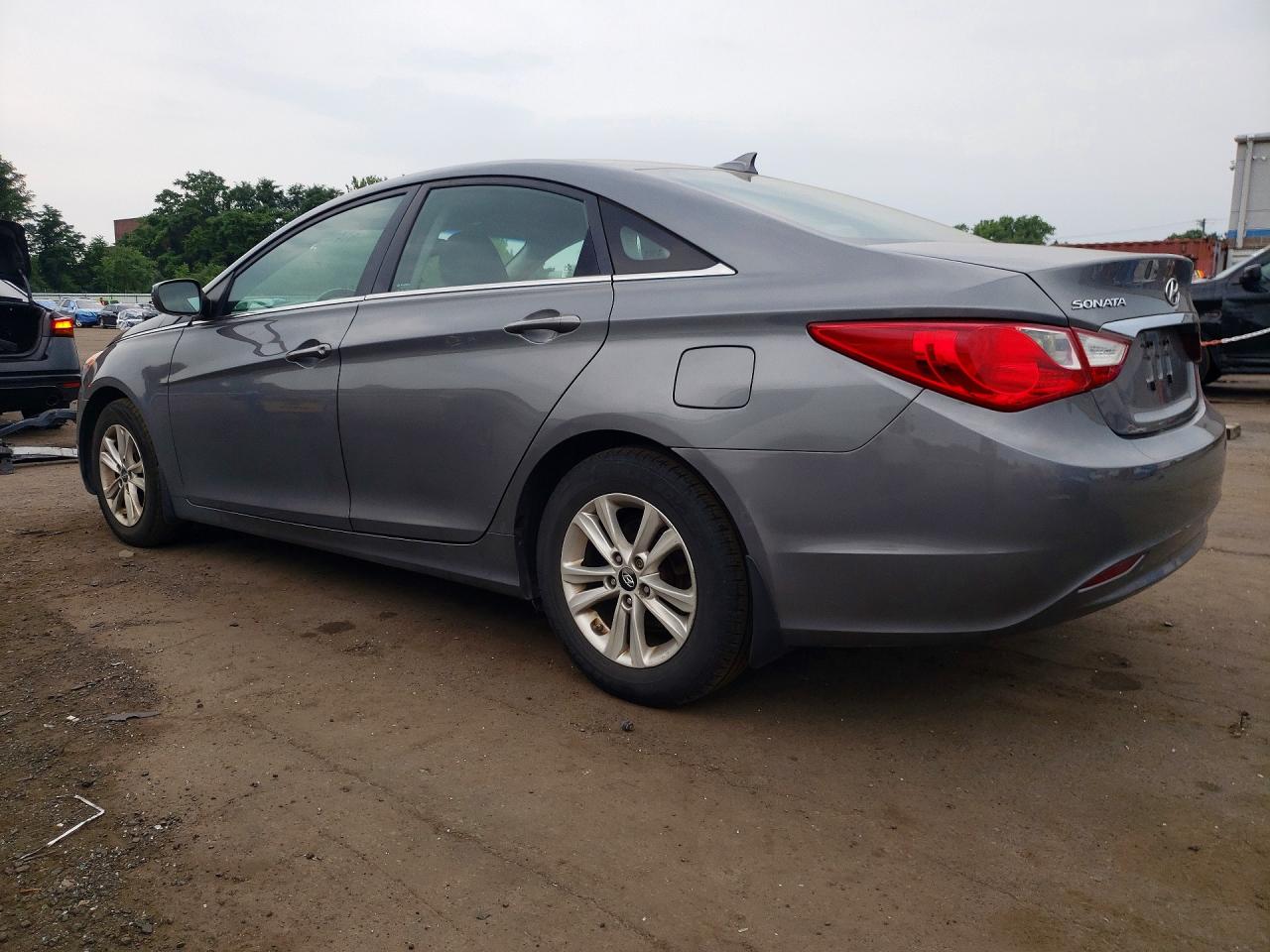 2013 Hyundai Sonata Gls Серый vin: 5NPEB4AC6DH751550