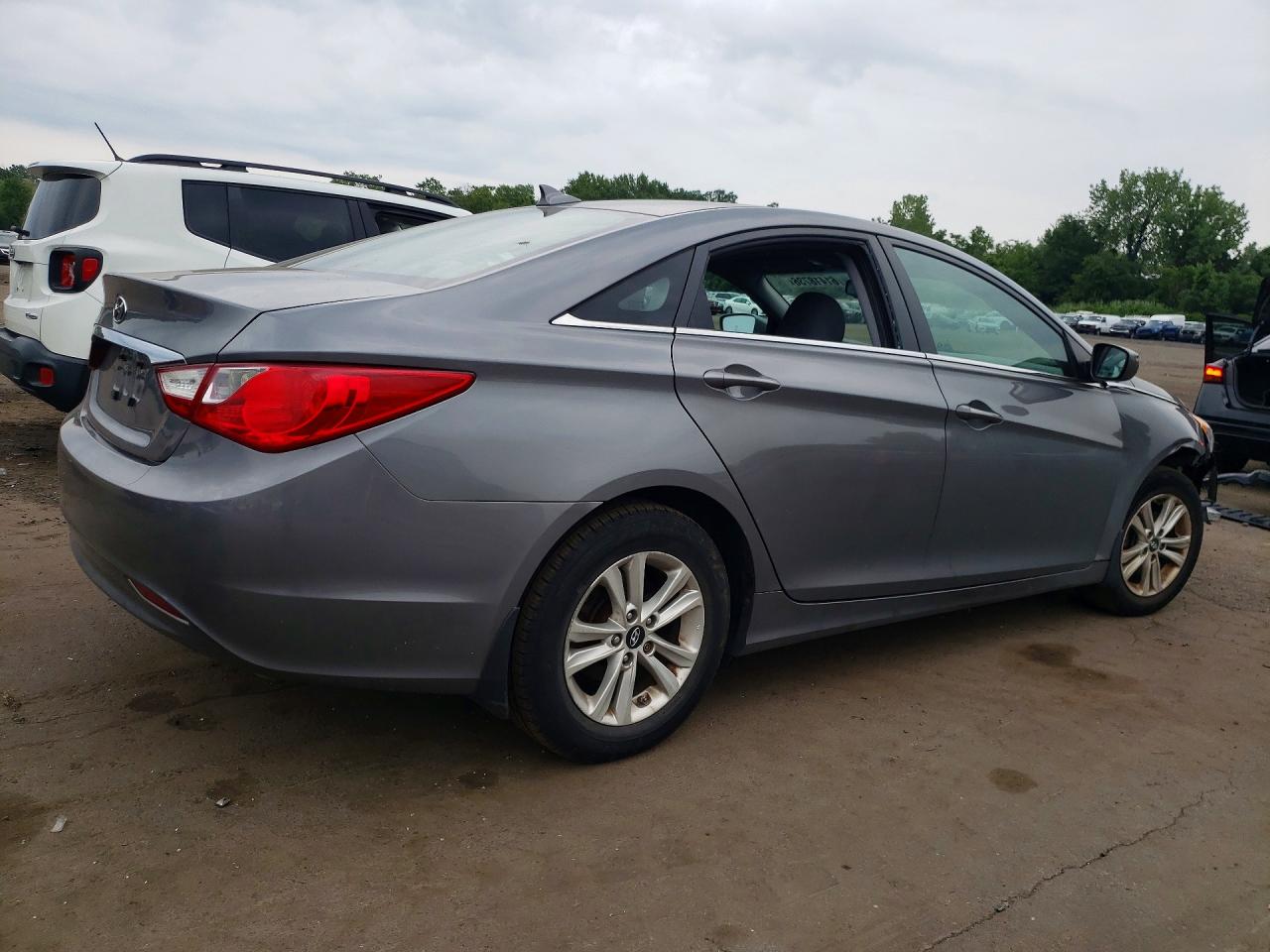 2013 Hyundai Sonata Gls Серый vin: 5NPEB4AC6DH751550