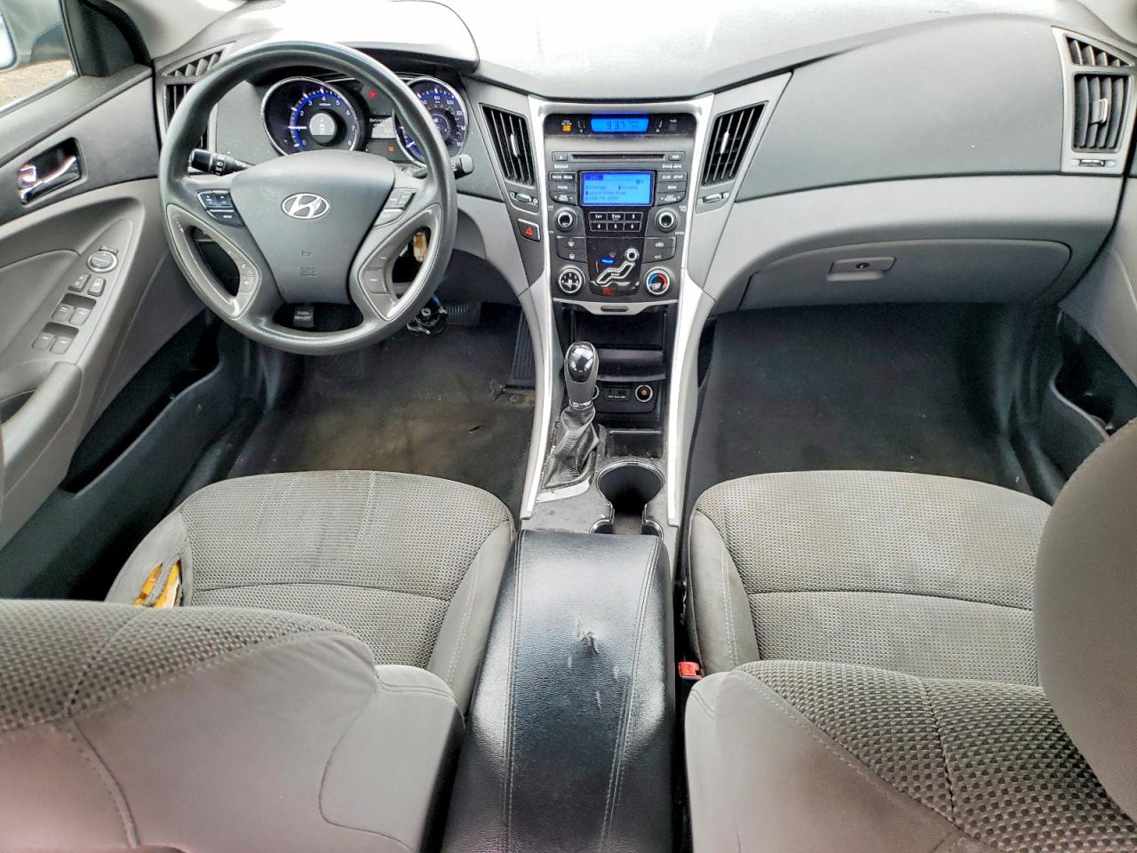 2013 Hyundai Sonata Gls Серый vin: 5NPEB4AC6DH751550