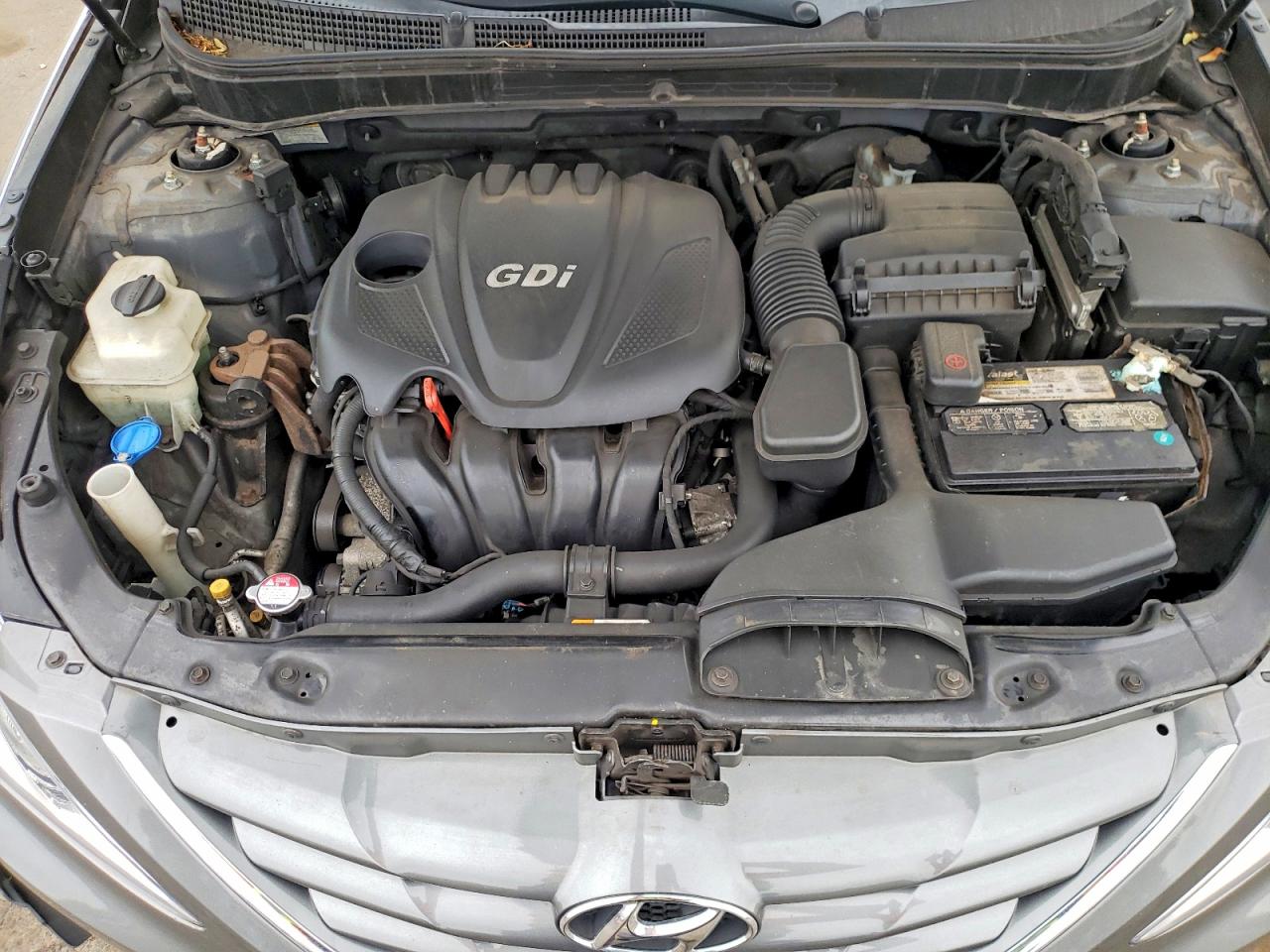 2013 Hyundai Sonata Gls Серый vin: 5NPEB4AC6DH751550