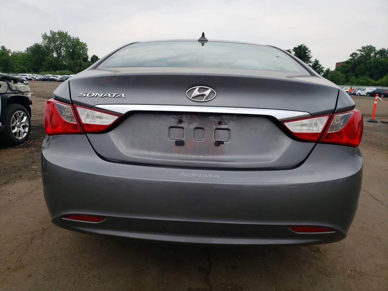 2013 Hyundai Sonata Gls Серый vin: 5NPEB4AC6DH751550