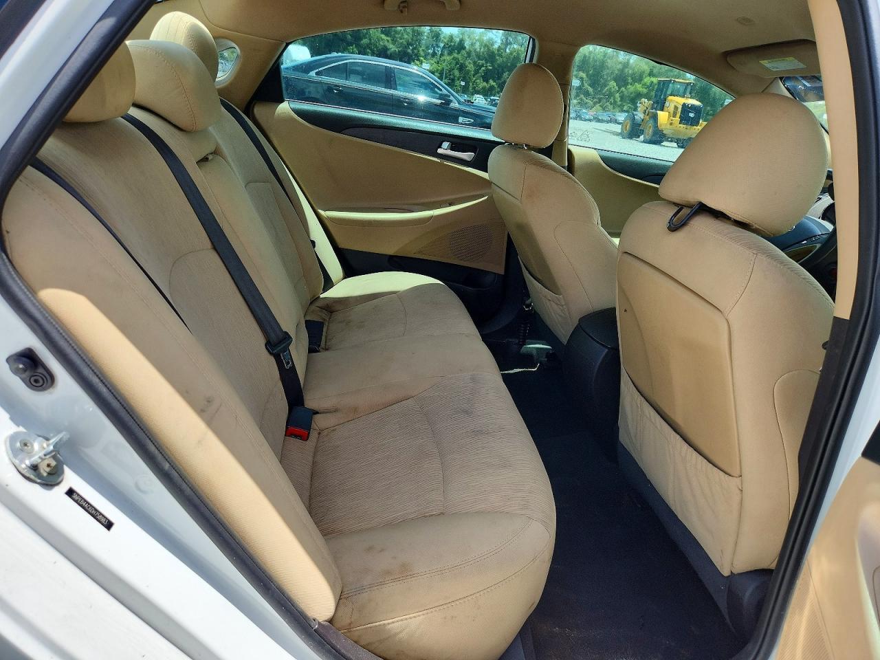 2013 Hyundai Sonata Gls White vin: 5NPEB4AC6DH758983