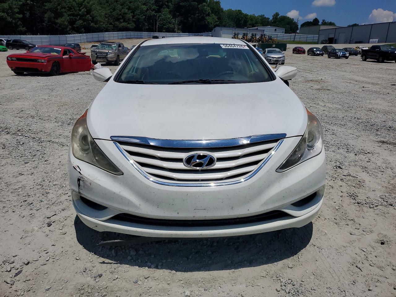 2013 Hyundai Sonata Gls White vin: 5NPEB4AC6DH768655