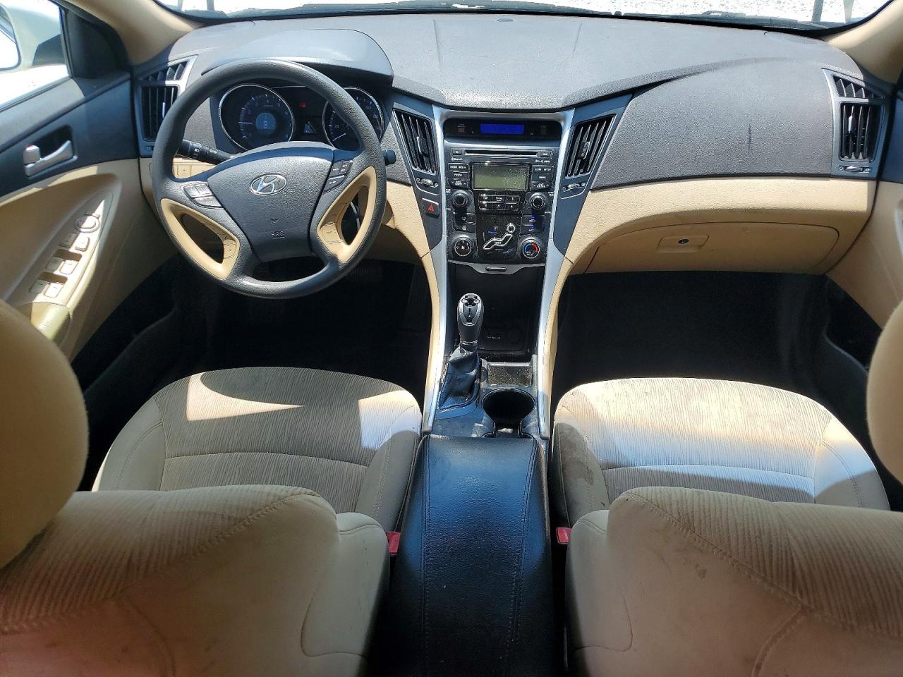 2013 Hyundai Sonata Gls White vin: 5NPEB4AC6DH768655