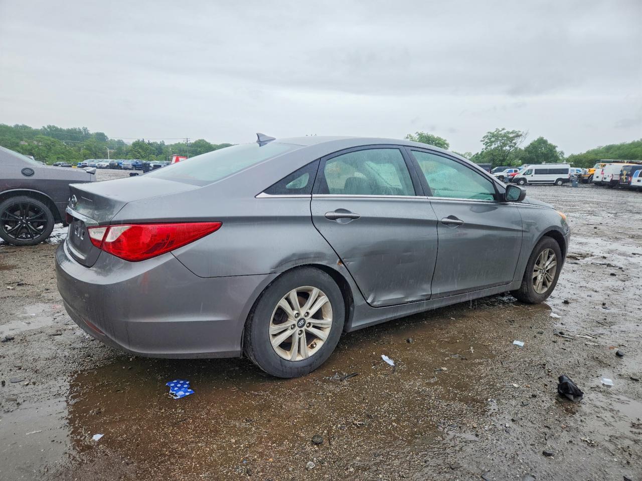 2013 Hyundai Sonata Gls Silver vin: 5NPEB4AC6DH781129