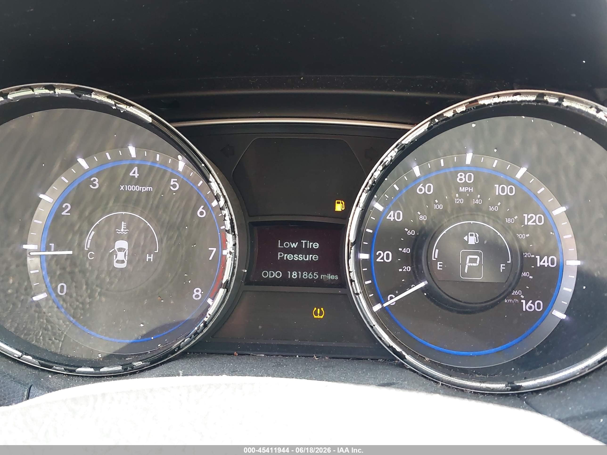 2013 Hyundai Sonata Gls Gray vin: 5NPEB4AC6DH787822