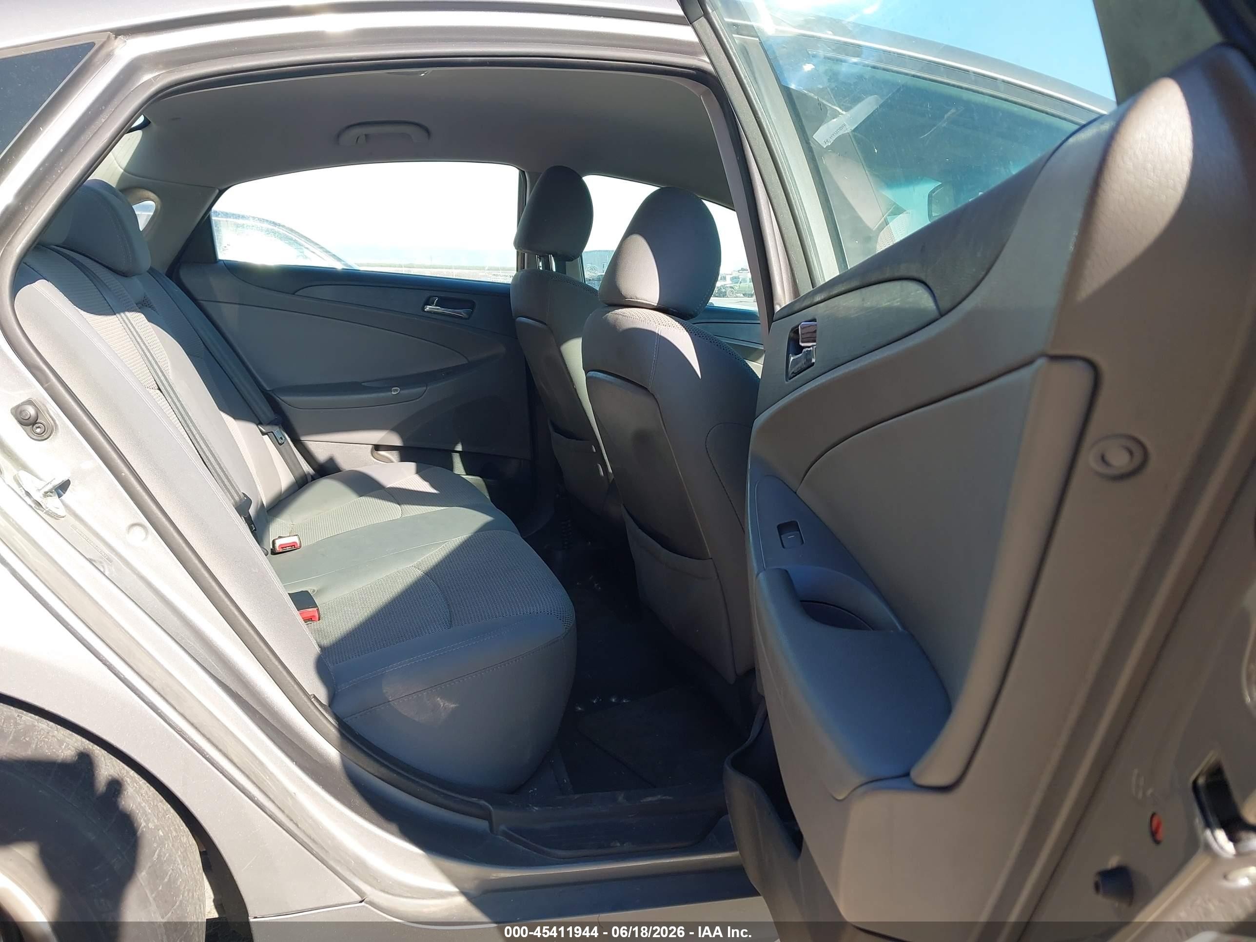 2013 Hyundai Sonata Gls Gray vin: 5NPEB4AC6DH787822