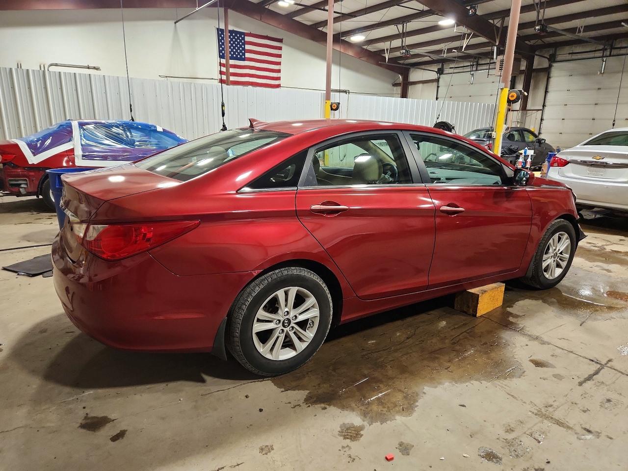 2013 Hyundai Sonata Gls Красный vin: 5NPEB4AC6DH795130