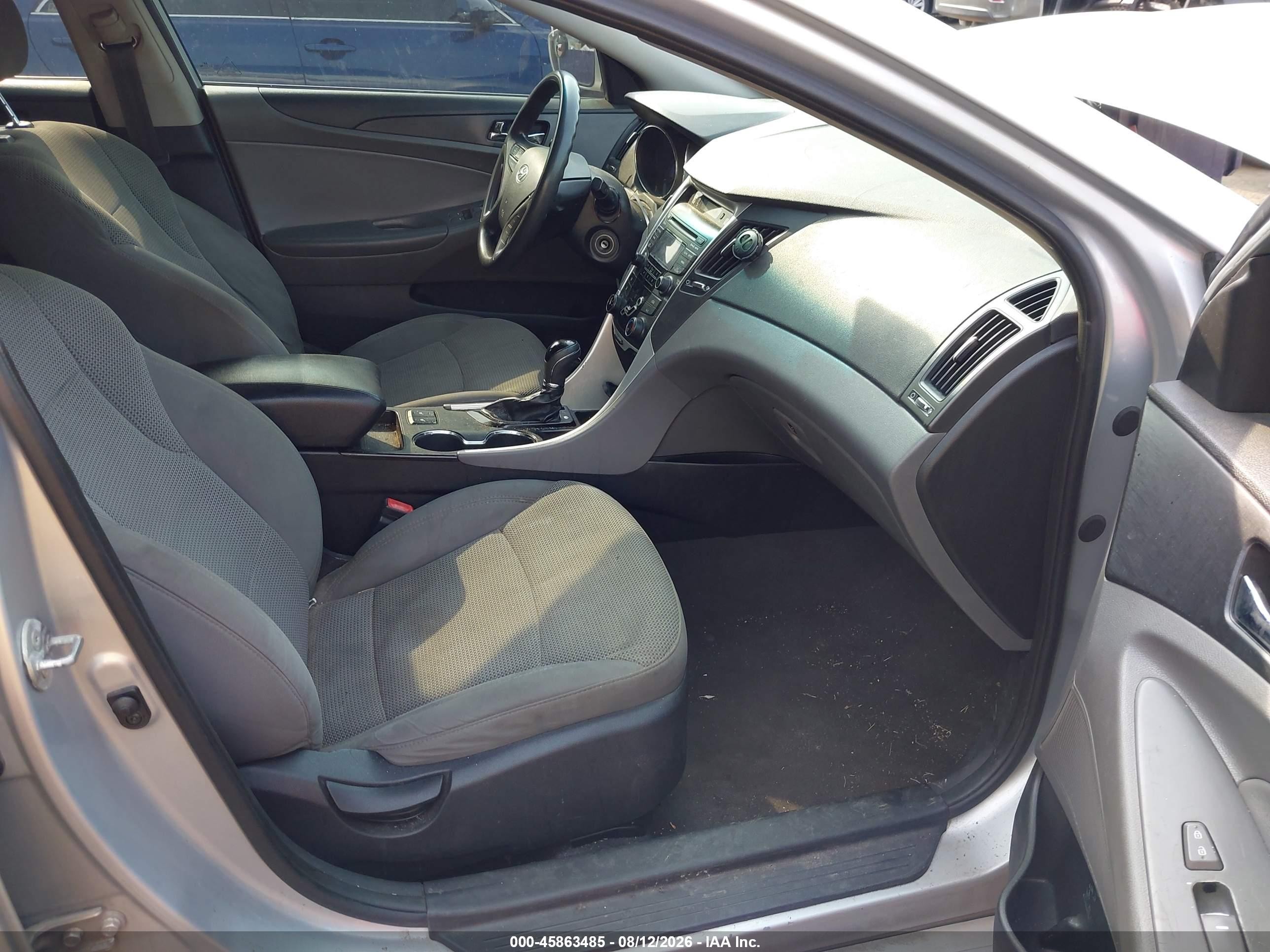 2013 Hyundai Sonata Gls Silver vin: 5NPEB4AC6DH797668
