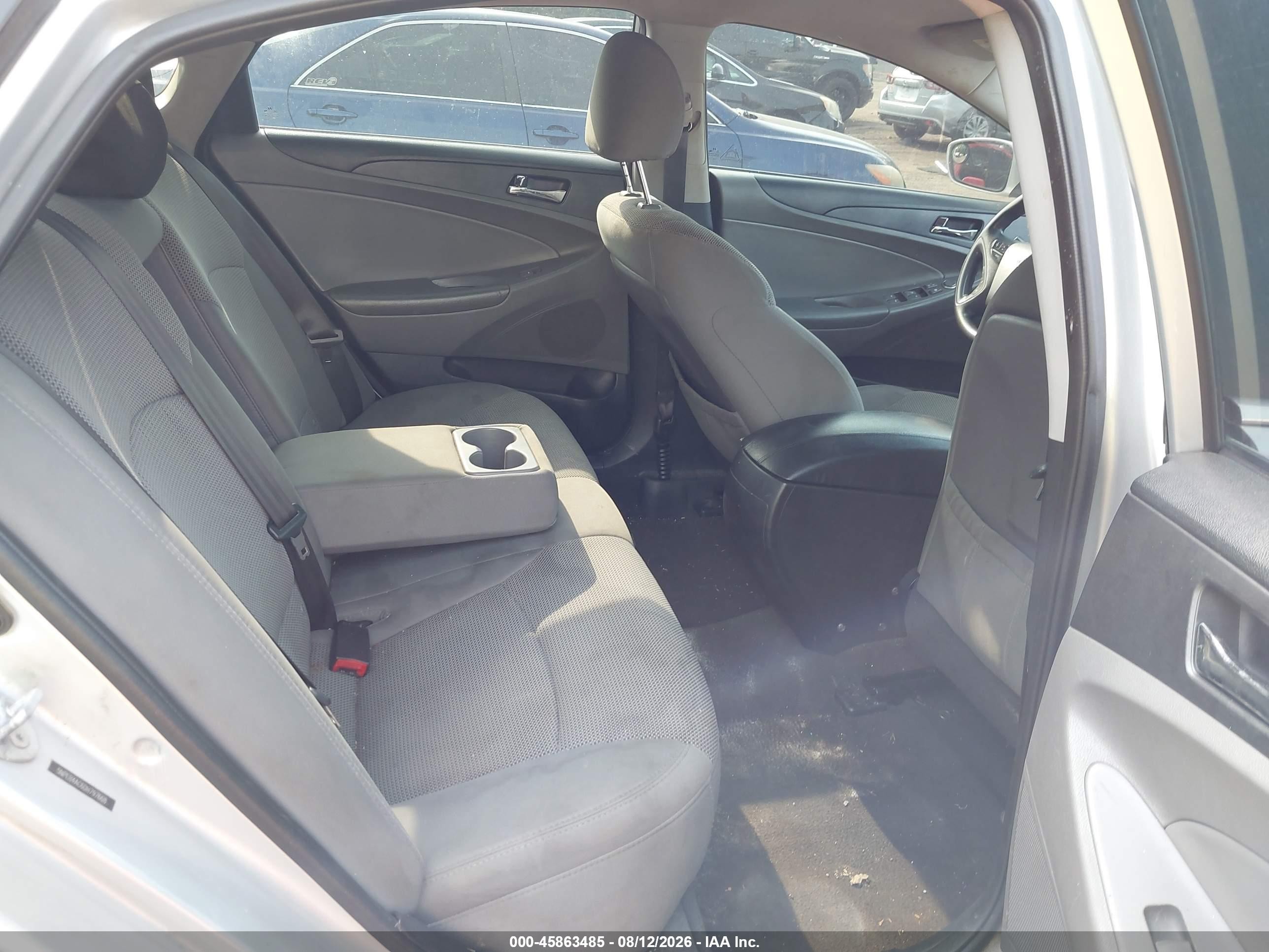 2013 Hyundai Sonata Gls Silver vin: 5NPEB4AC6DH797668
