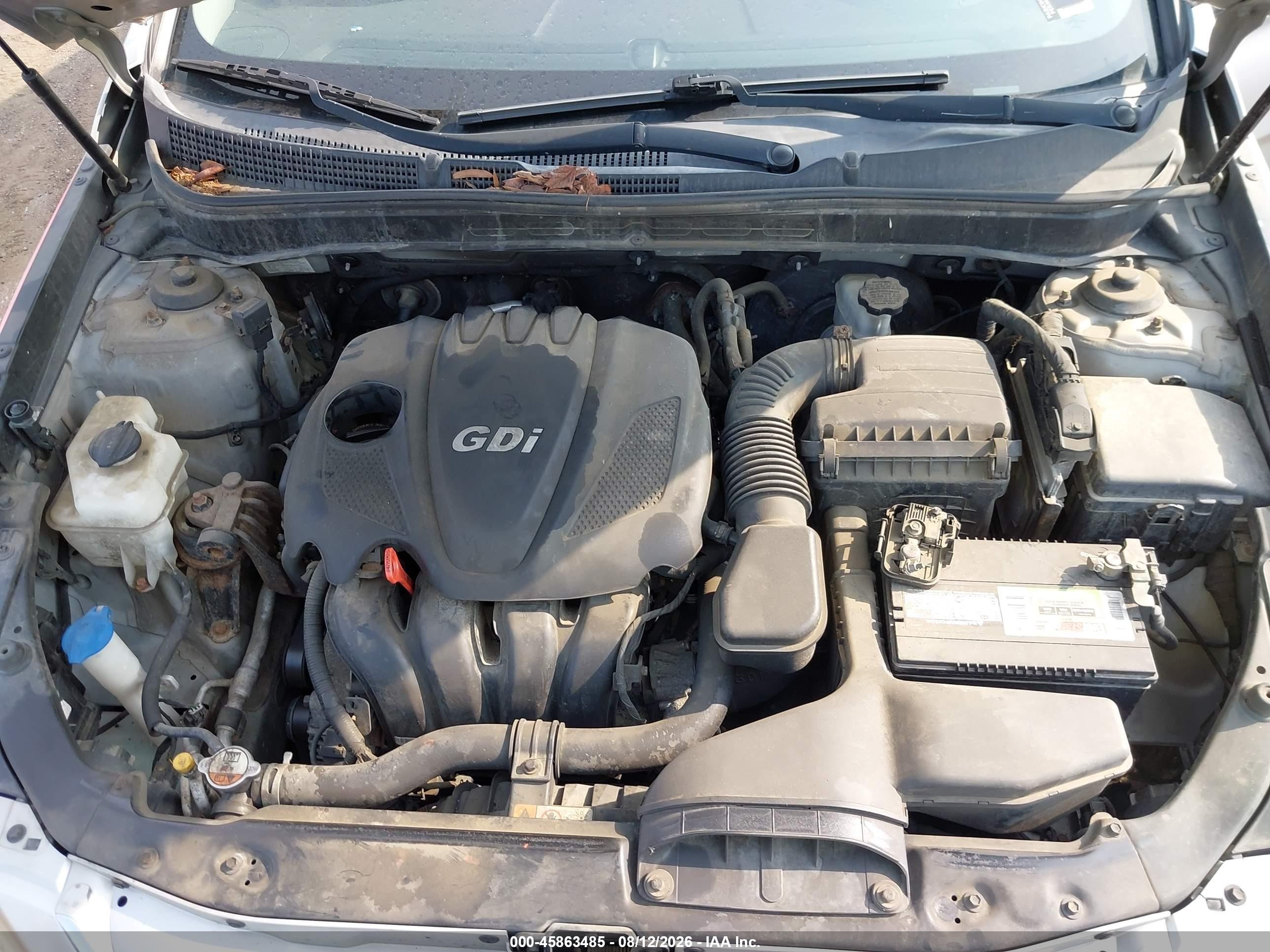 2013 Hyundai Sonata Gls Silver vin: 5NPEB4AC6DH797668