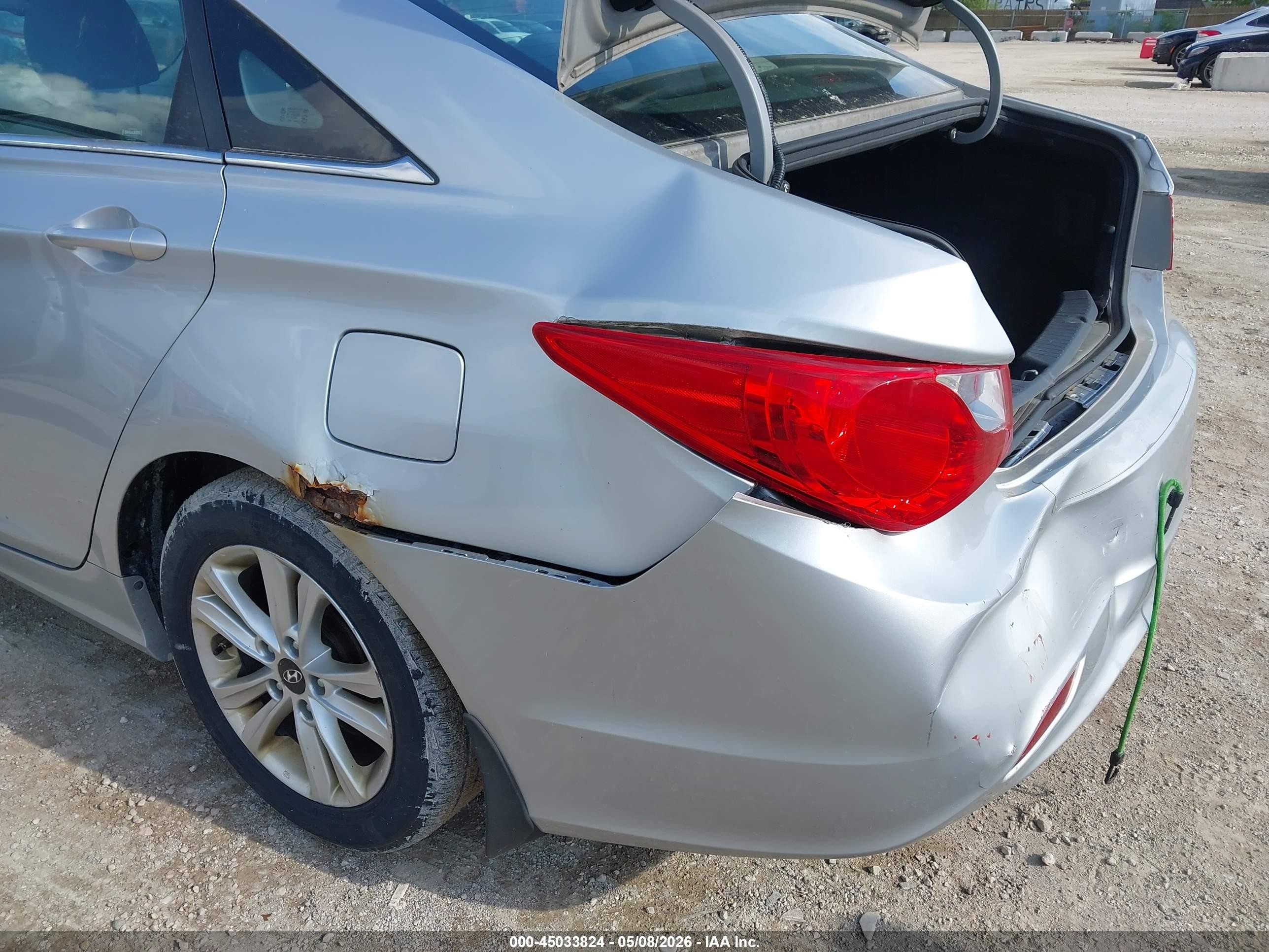 2013 Hyundai Sonata Gls Silver vin: 5NPEB4AC6DH798657
