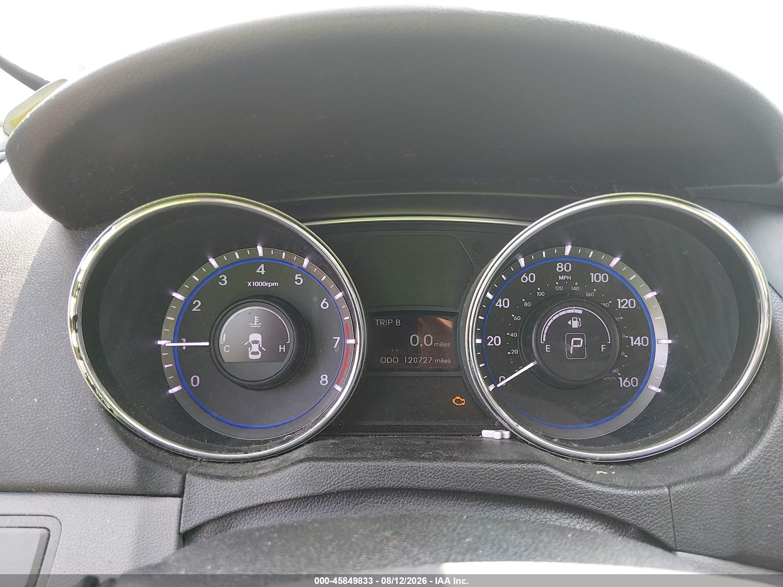 2013 Hyundai Sonata Gls Gray vin: 5NPEB4AC6DH800889
