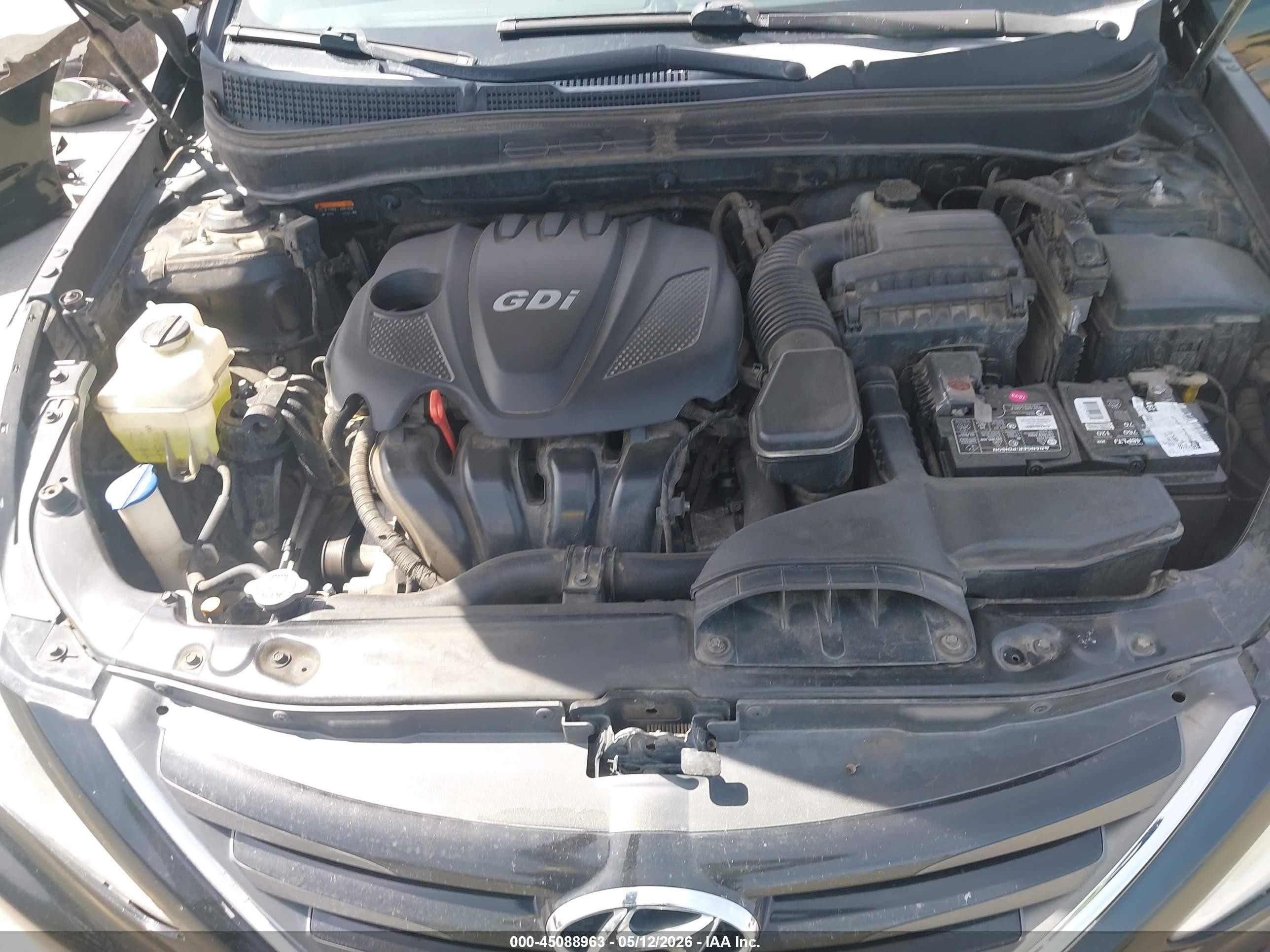 2014 Hyundai Sonata Gls Black vin: 5NPEB4AC6EH811490