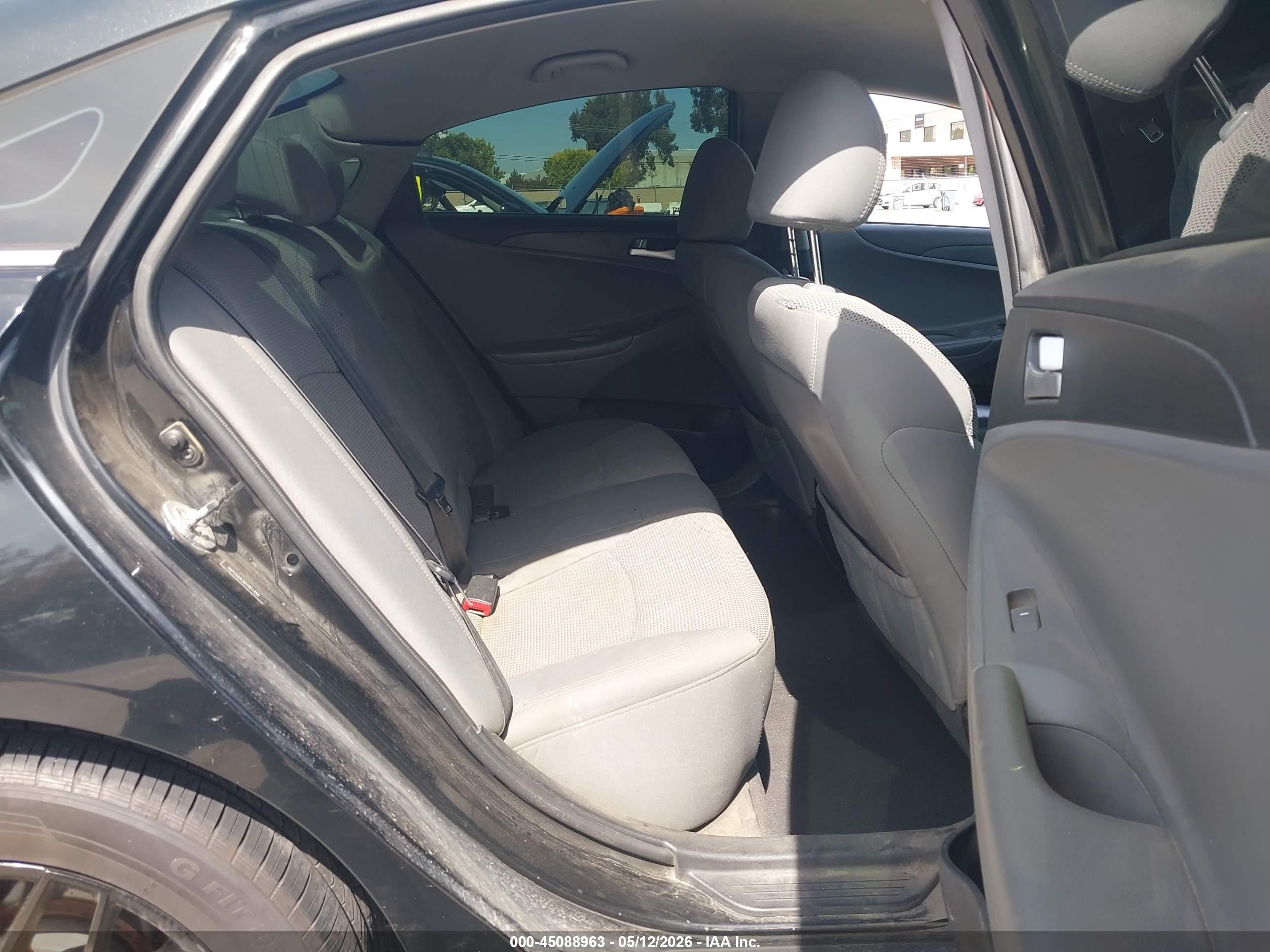 2014 Hyundai Sonata Gls Black vin: 5NPEB4AC6EH811490