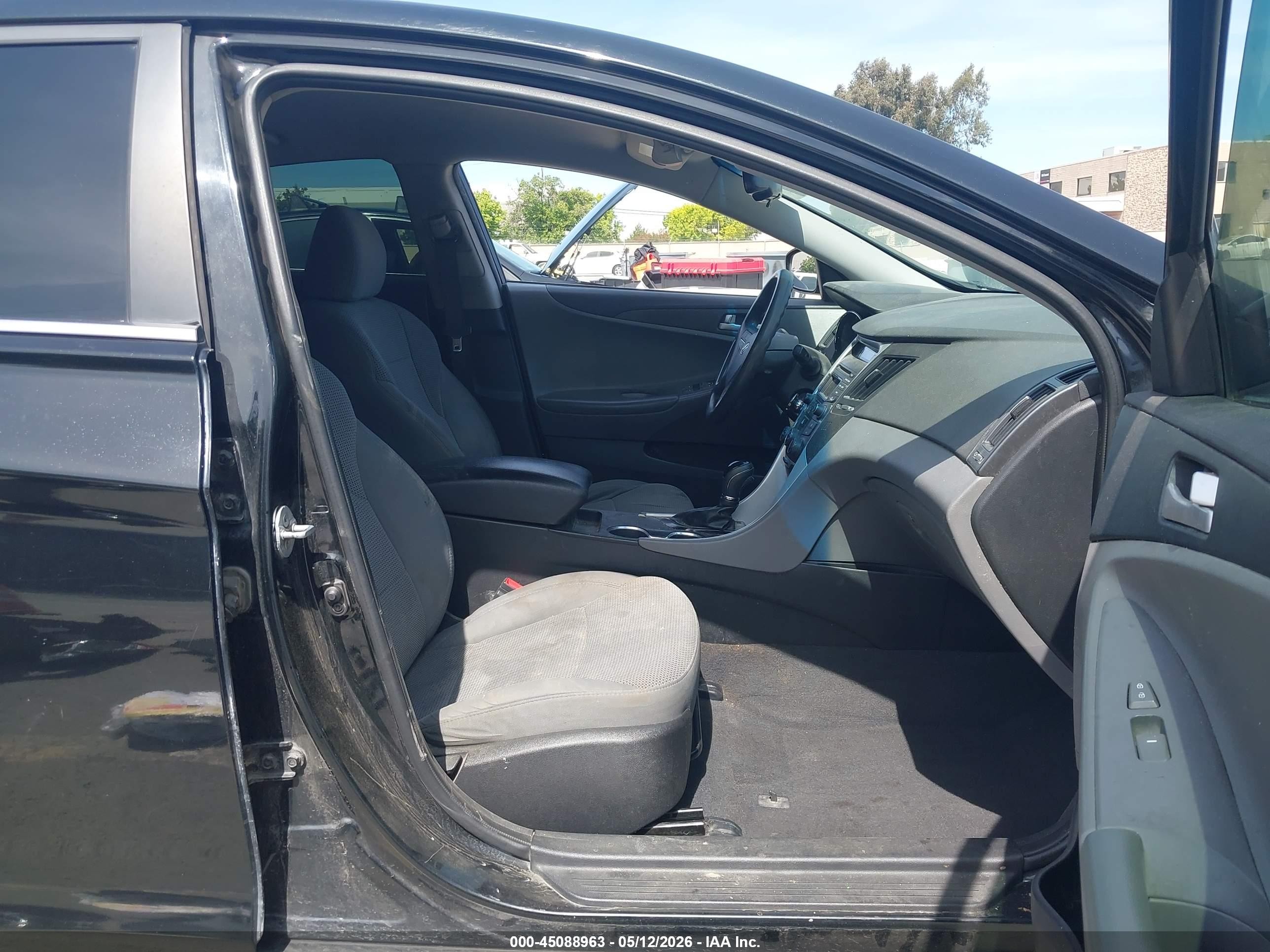 2014 Hyundai Sonata Gls Black vin: 5NPEB4AC6EH811490