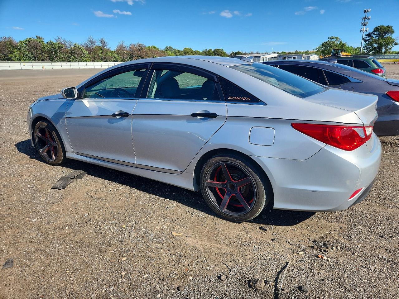 2014 Hyundai Sonata Gls Silver vin: 5NPEB4AC6EH820531