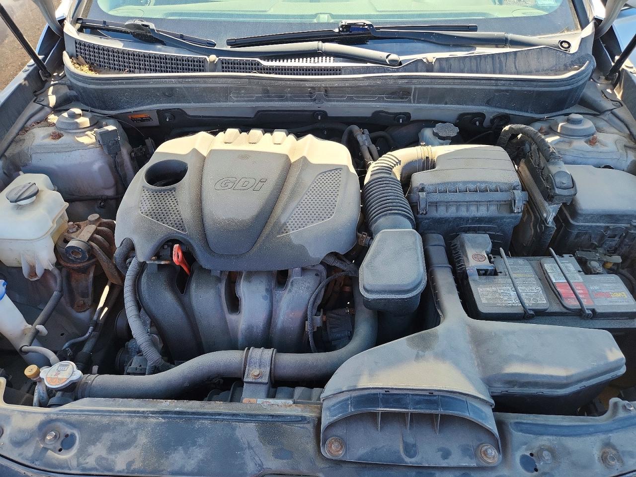 2014 Hyundai Sonata Gls Silver vin: 5NPEB4AC6EH820531