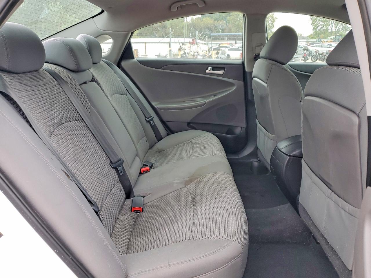 2014 Hyundai Sonata Gls White vin: 5NPEB4AC6EH822330
