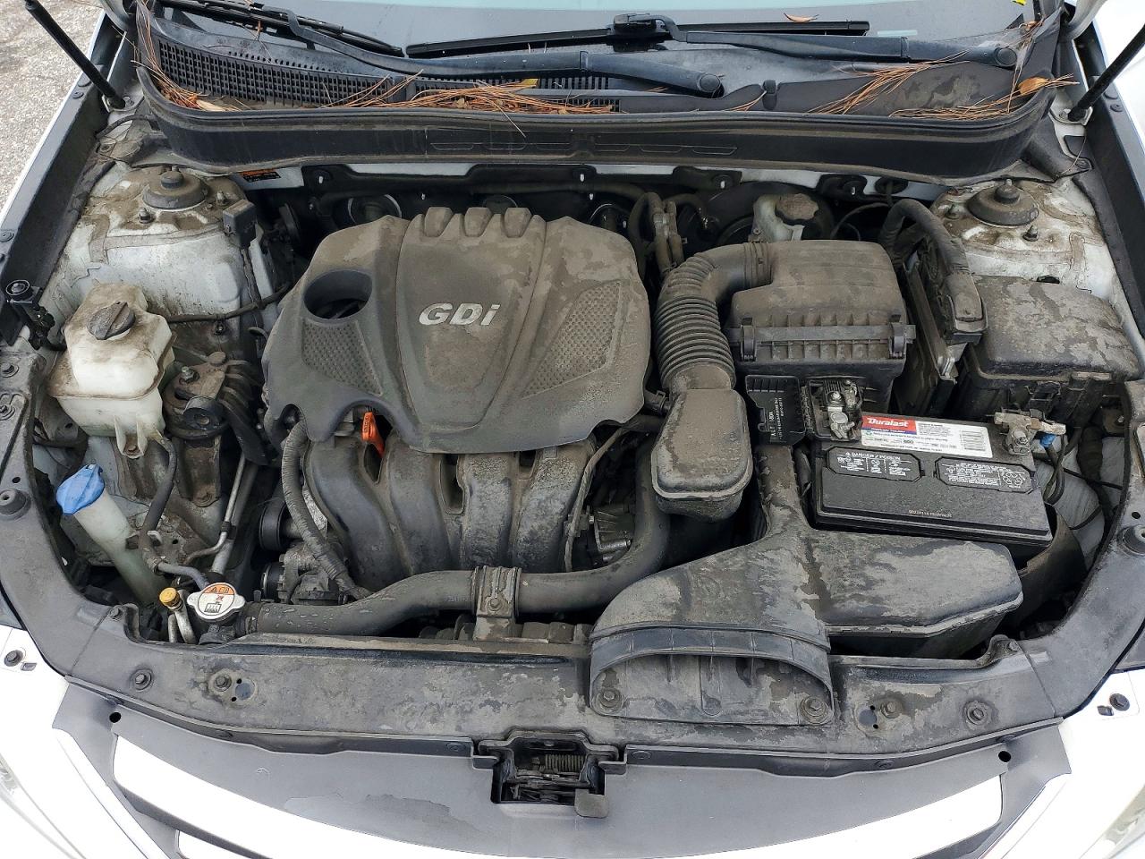 2014 Hyundai Sonata Gls White vin: 5NPEB4AC6EH822330