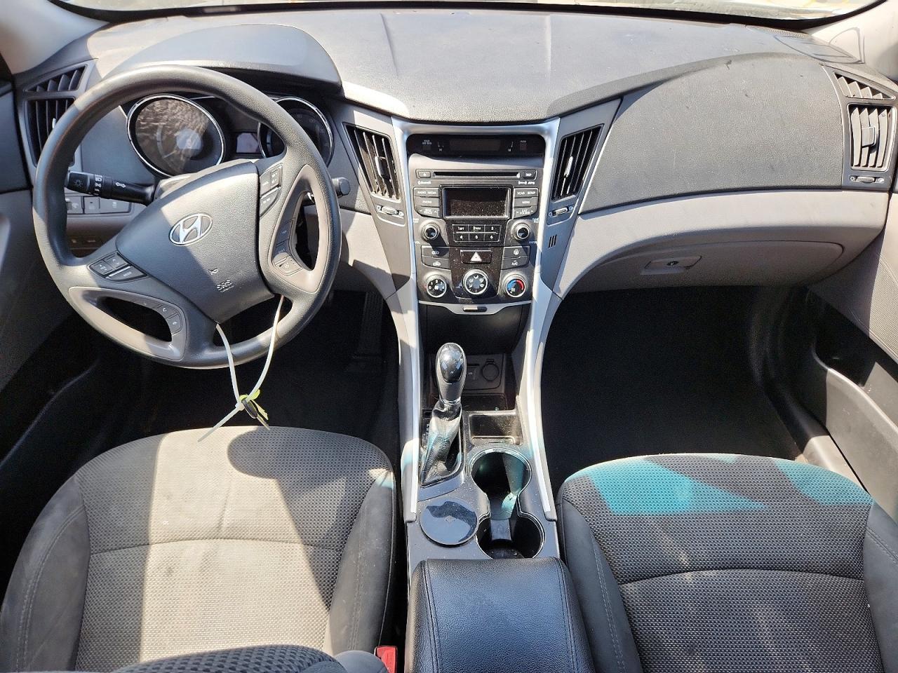 2014 Hyundai Sonata Gls White vin: 5NPEB4AC6EH822330