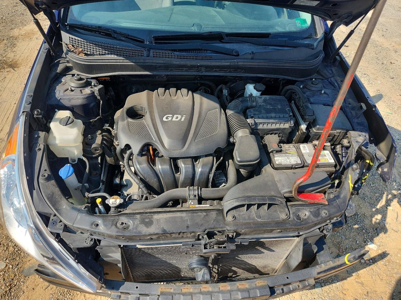 2014 Hyundai Sonata Gls Blue vin: 5NPEB4AC6EH825650