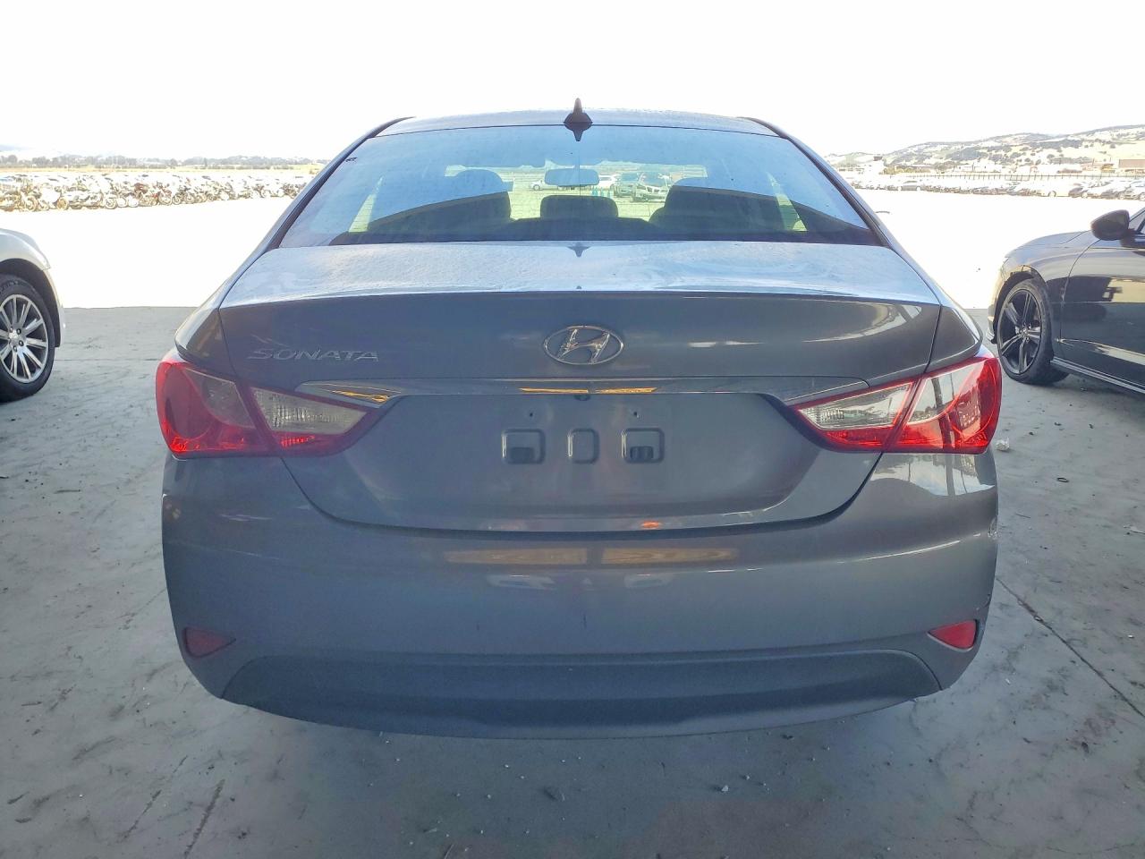 2014 Hyundai Sonata Gls Gray vin: 5NPEB4AC6EH838317