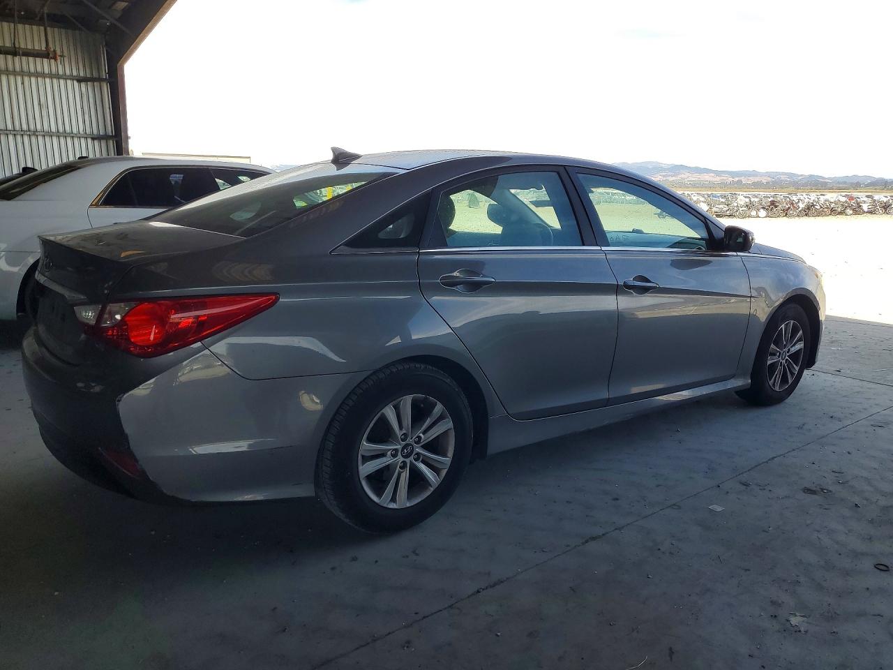 2014 Hyundai Sonata Gls Gray vin: 5NPEB4AC6EH838317
