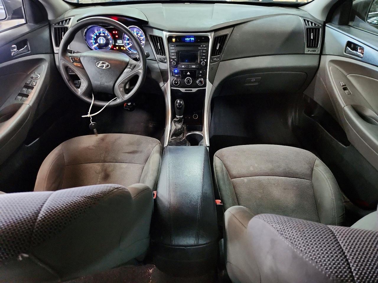 2014 Hyundai Sonata Gls Gray vin: 5NPEB4AC6EH844327