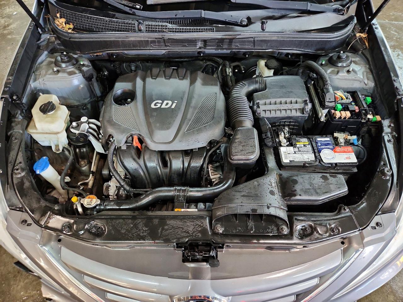 2014 Hyundai Sonata Gls Gray vin: 5NPEB4AC6EH844327