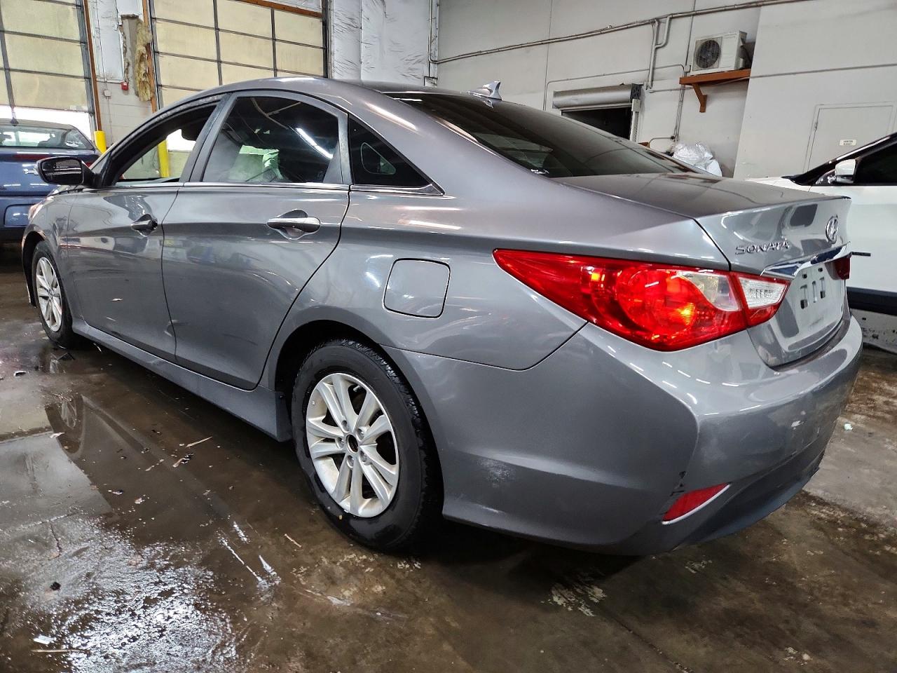 2014 Hyundai Sonata Gls Gray vin: 5NPEB4AC6EH844327