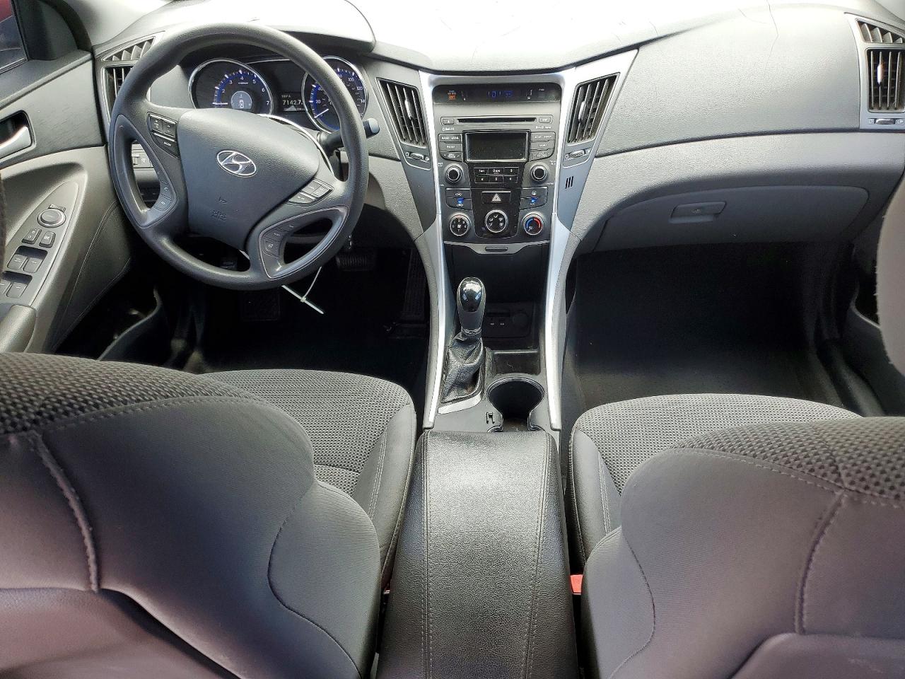 2014 Hyundai Sonata Gls Red vin: 5NPEB4AC6EH845168