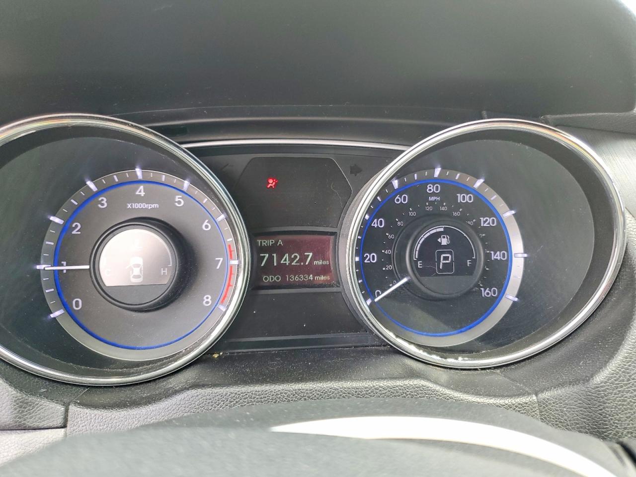 2014 Hyundai Sonata Gls Red vin: 5NPEB4AC6EH845168
