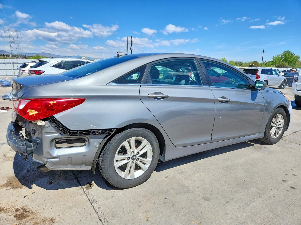 2014 Hyundai Sonata Gls Charcoal vin: 5NPEB4AC6EH853416