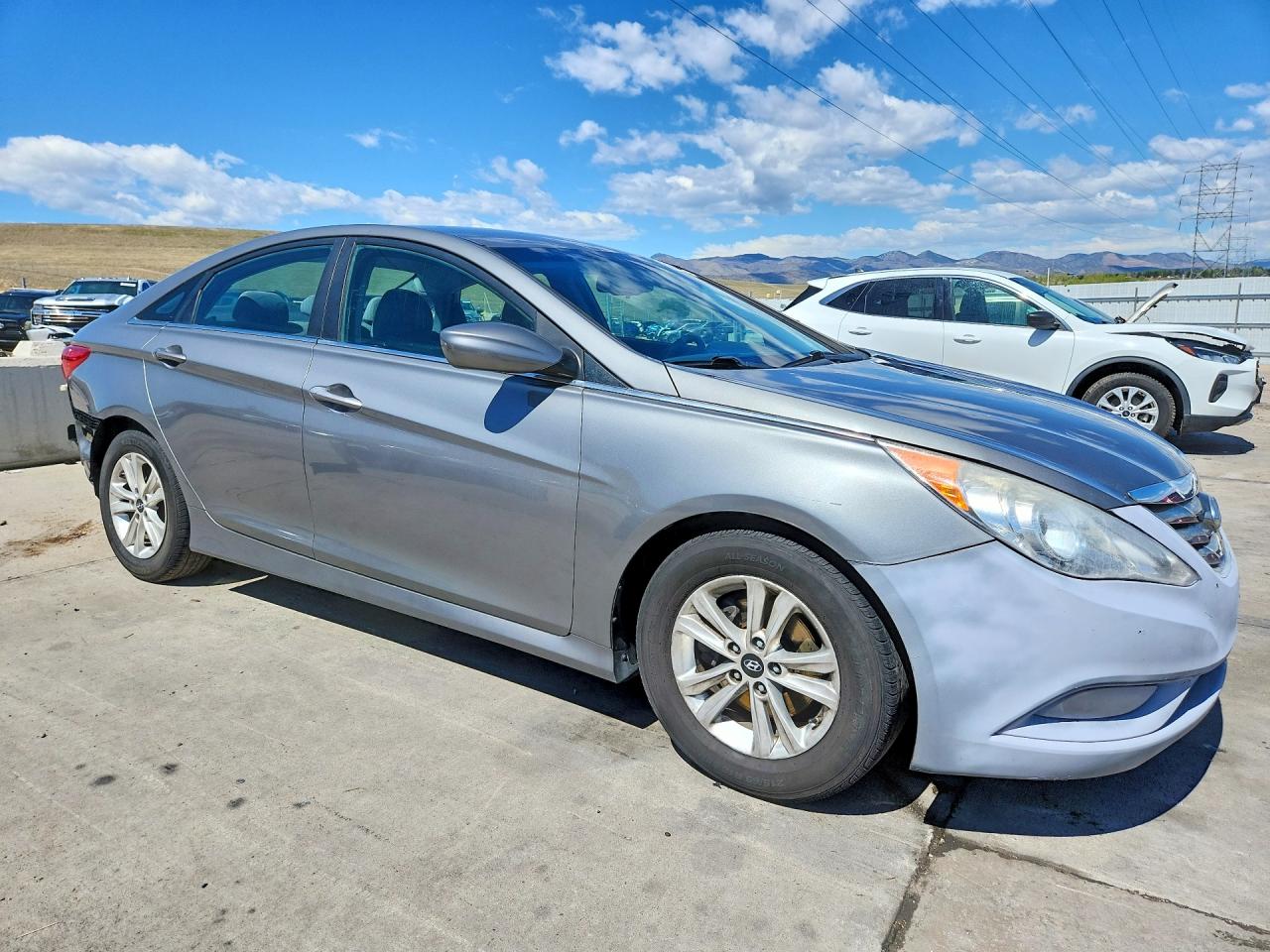 2014 Hyundai Sonata Gls Charcoal vin: 5NPEB4AC6EH853416